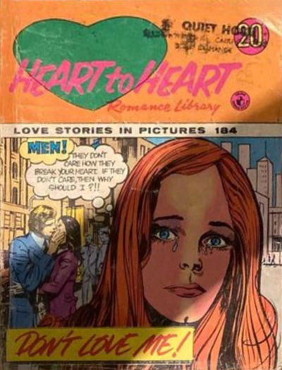 Heart to Heart Romance Library (Colour Comics, 1958 series) #184