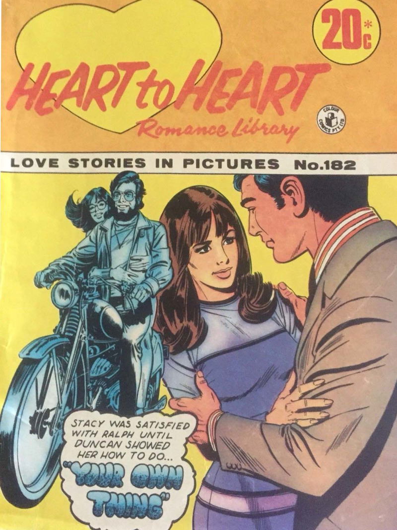 Heart to Heart Romance Library (Colour Comics, 1958 series) #182 ([1973?])