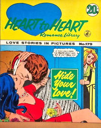 Heart to Heart Romance Library (Colour Comics, 1958 series) #179 [August 1973?]