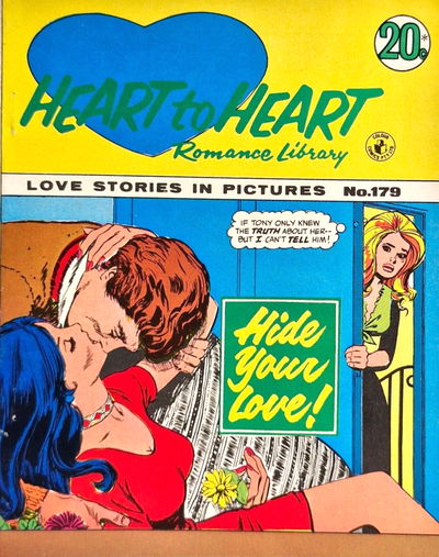 Heart to Heart Romance Library (Colour Comics, 1958 series) #179