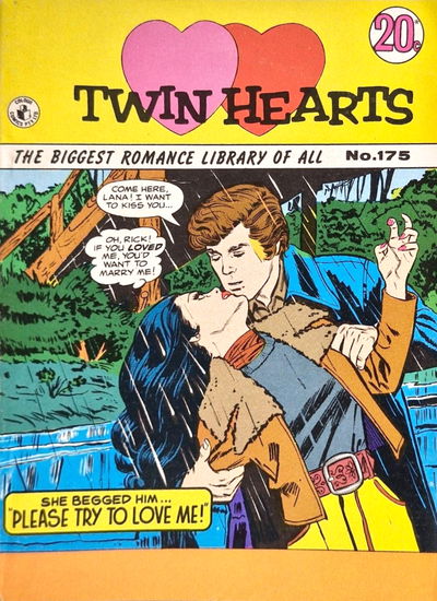 Twin Hearts (Colour Comics, 1958 series) #175 [November 1972?]