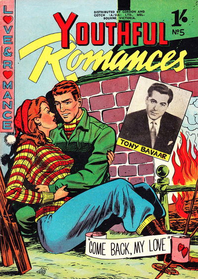 Youthful Romances (HJ Edwards, 1953 series) #5 [February 1954?]