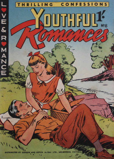 Youthful Romances (HJ Edwards, 1953 series) #8 [May 1954?]