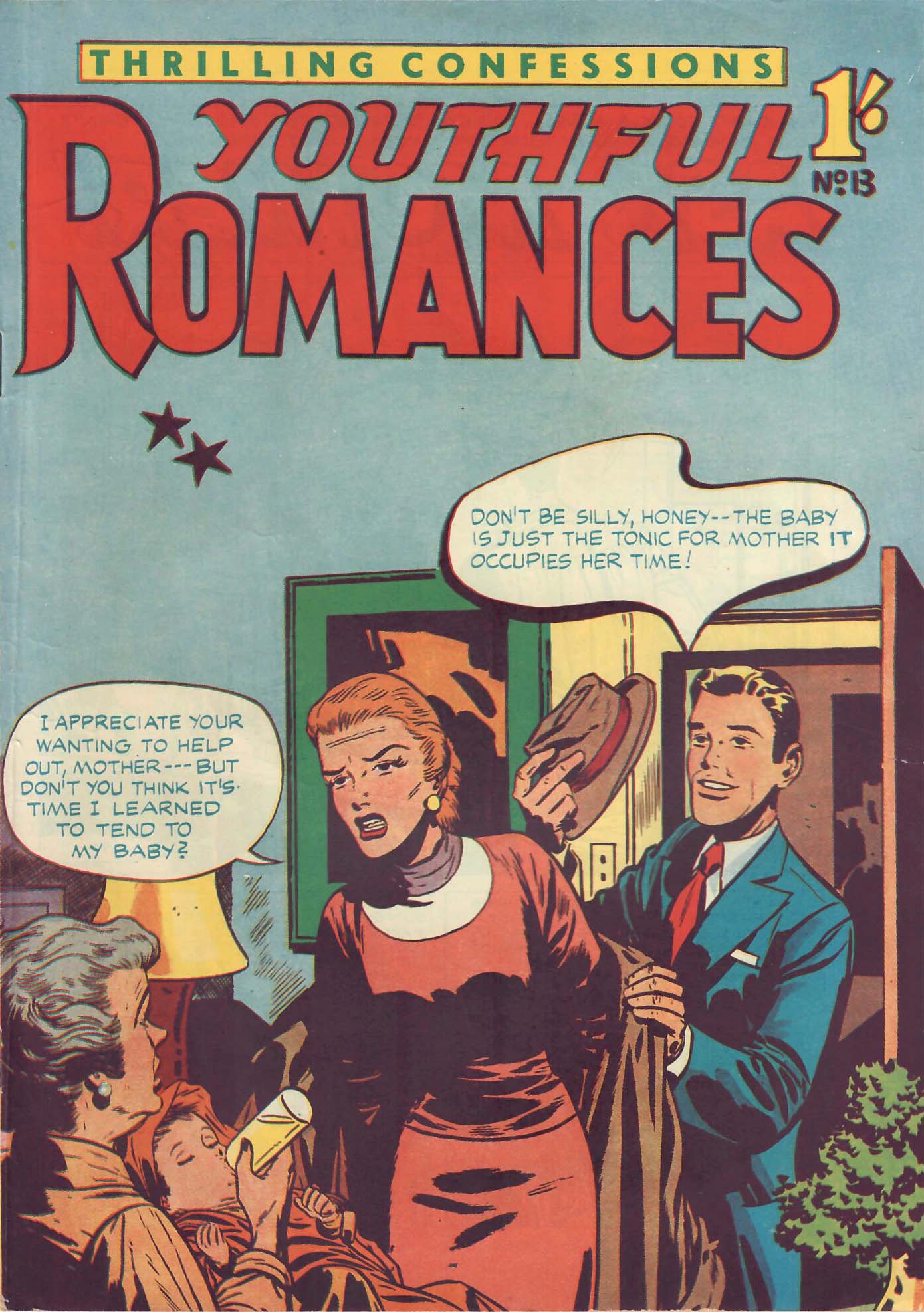 Youthful Romances (HJ Edwards, 1953 series) #13 ([October 1954?])