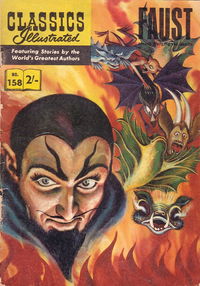 Classics Illustrated (Thorpe & Porter, 1962? series) #158 [HRN156] (September 1963) — Faust [September 1963?]