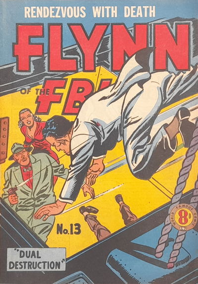 Flynn of the FBI (Atlas, 1950? series) #13 [July 1953?]