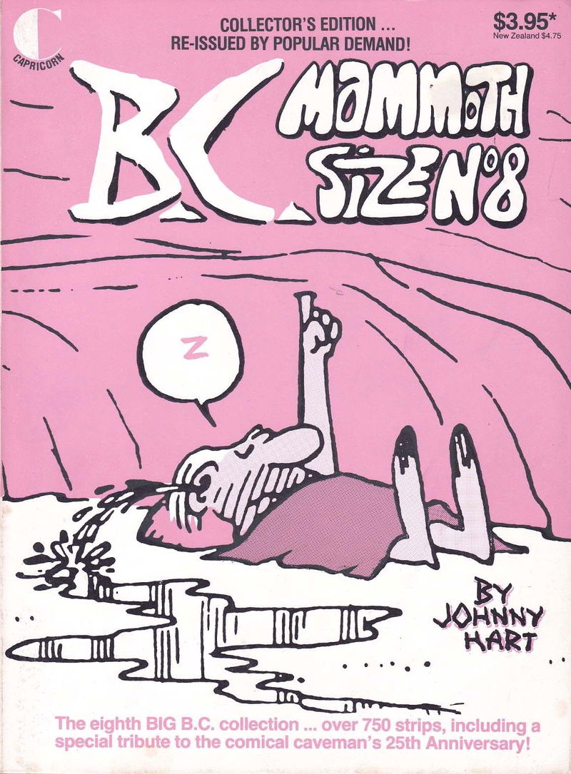 B.C. Mammoth Size (Capricorn, 1985? series) #8 — Re-issue (1985)