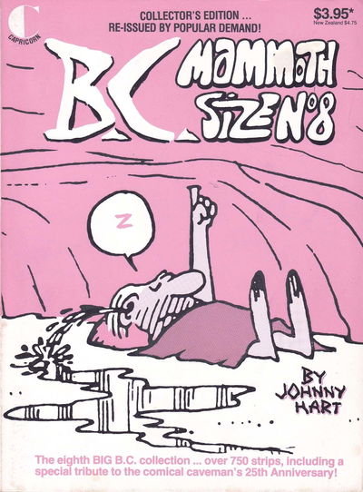B.C. Mammoth Size (Capricorn, 1985 series)  #8 (1985) — Re-issue