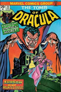 Tomb of Dracula (Marvel, 1972 series)  #23 (August 1974) — Shadow Over Haunted Castle!