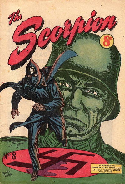 The Scorpion (Alstan, 1954? series) #8 [March 1955]