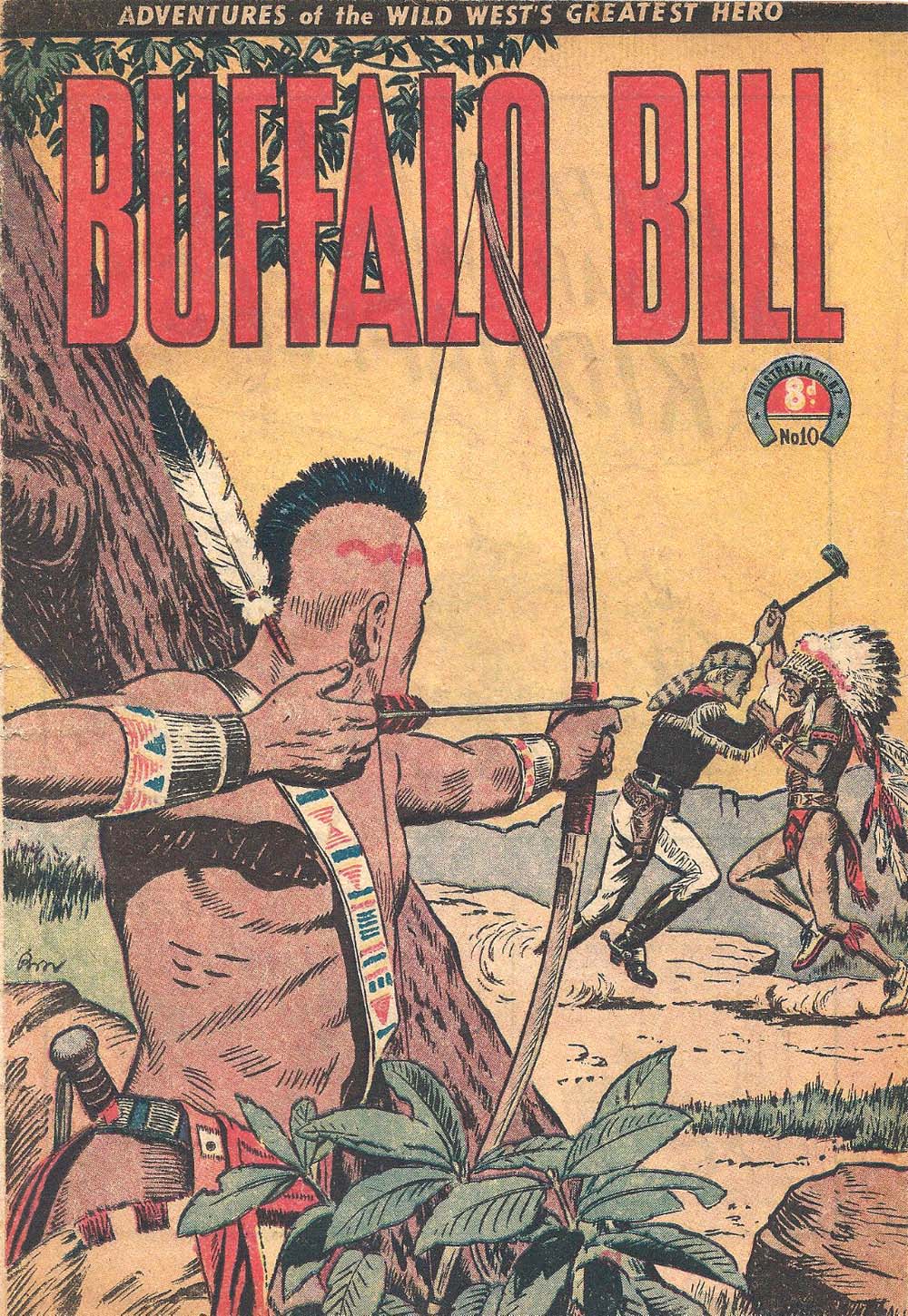 Buffalo Bill (AGP, 1951? series) #10 ([November 1951?])
