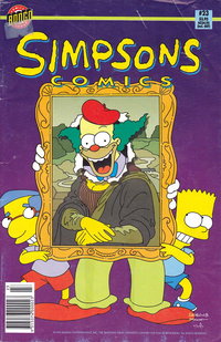 Simpsons Comics (Trielle, 1995 series)  #23 (November 1996)