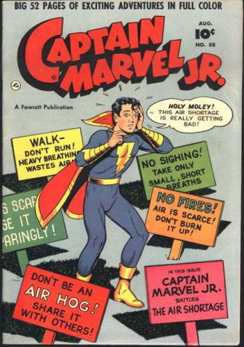 Captain Marvel Jr. (Fawcett, 1942 series) #88 August 1950