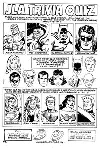 Super Adventure Comic (KG Murray, 1974? series) #68 — JLA Trivia Quiz