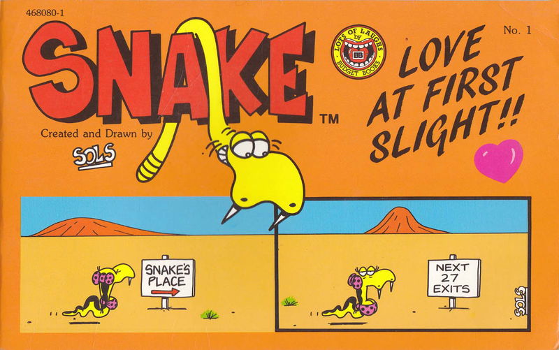 Snake (Budget Books, 1987? series) #1 [468080-1] (1987) — Love at First Sight!! (1987)