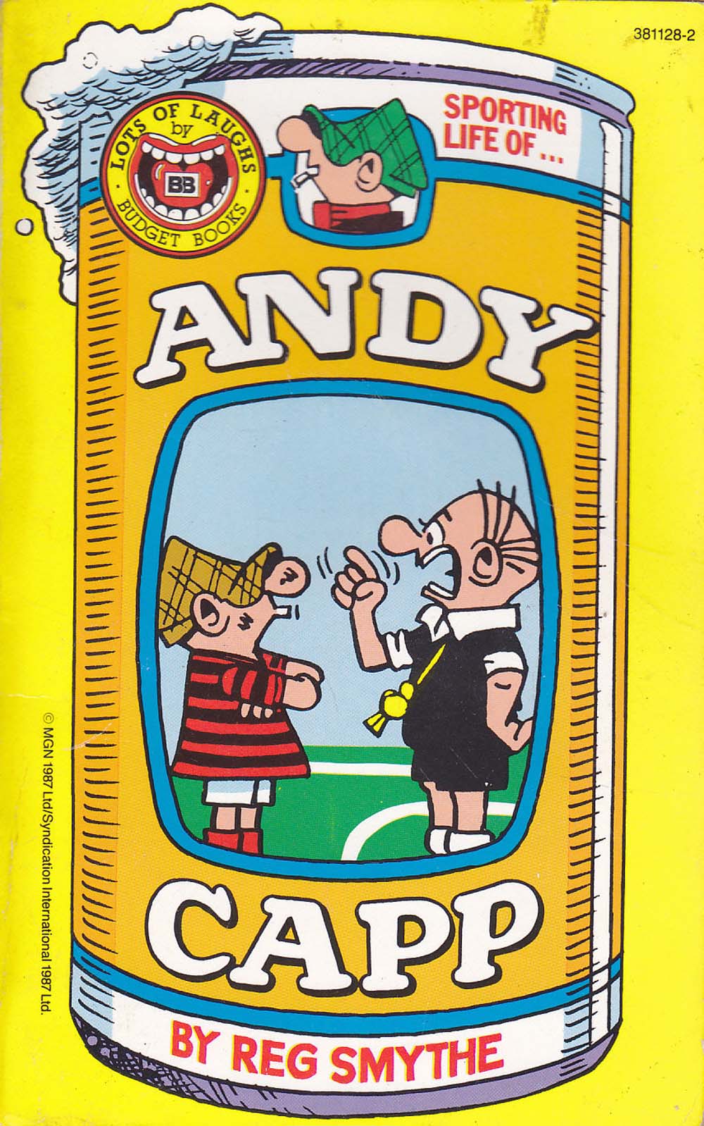 Andy Capp (Budget Books, 1987 series) #2 [381128-2] (1987) — Sporting Live of… (1987)