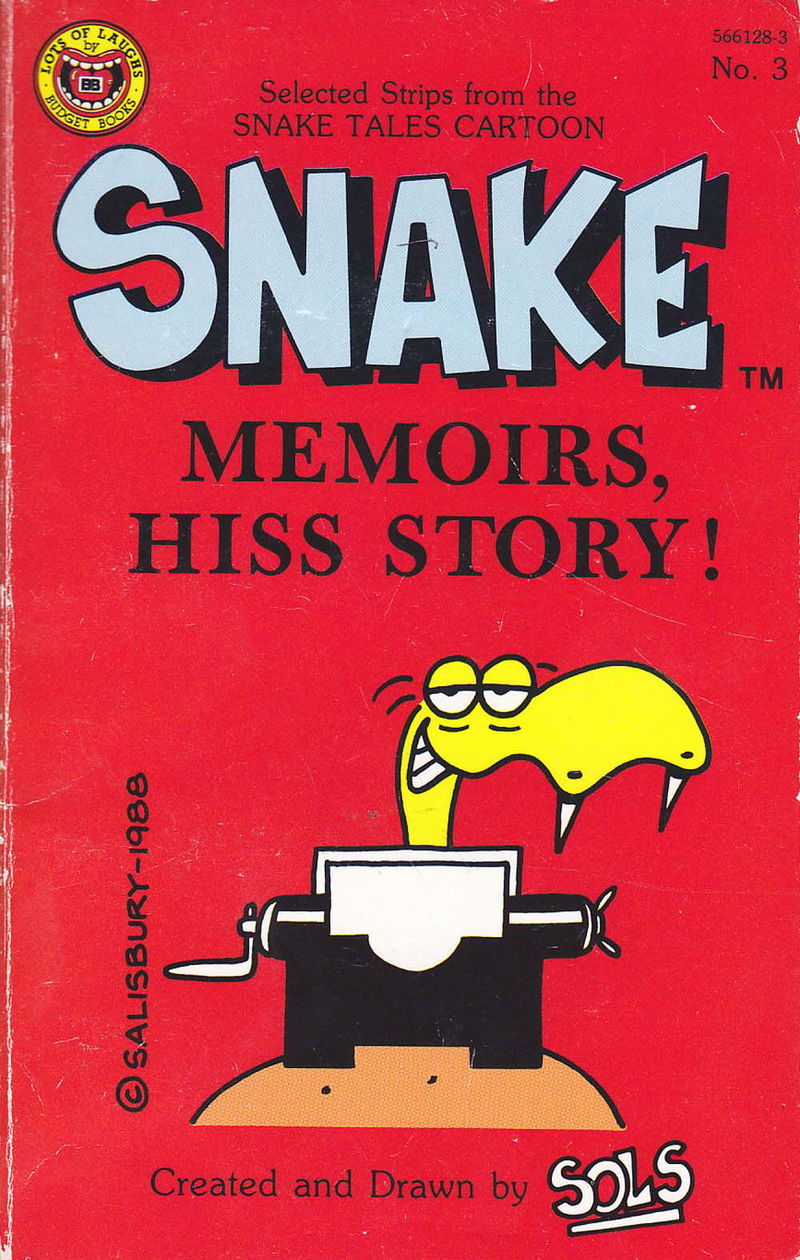 Snake (Budget Books, 1987? series) #3 [566128-3] (1988) — Memoirs, Hiss Story! (1988)
