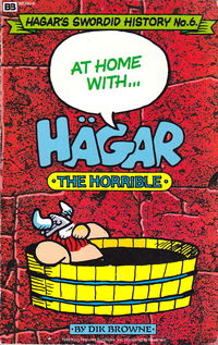 Hagar's Swordid History (Budget Books, 1986 series)  #6 [305182-6] ([1986?]) — At Home with… Hägar the Horrible