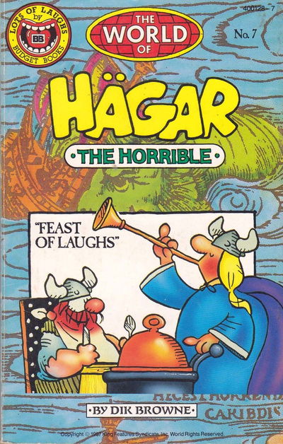The World of Hägar the Horrible (Budget Books, 1985 series)  #7 [400128-7] (1987) — Feast of Laughs