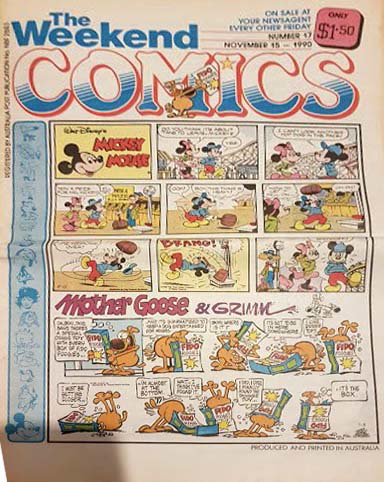 The Weekend Comics  #17 (15 November 1990)