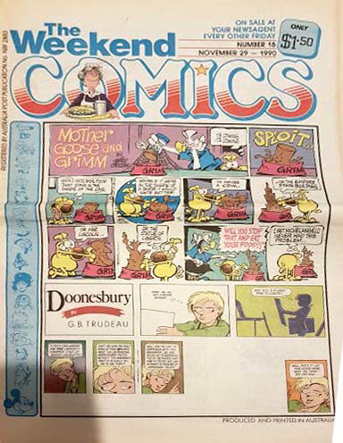 The Weekend Comics  #18 (29 November 1990)