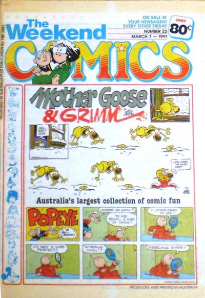The Weekend Comics  #25 (7 March 1991)