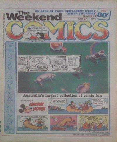 The Weekend Comics  #33 (27 June 1991)