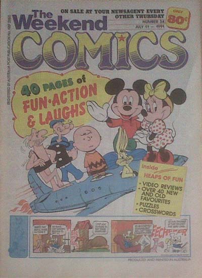The Weekend Comics  #34 (11 July 1991)