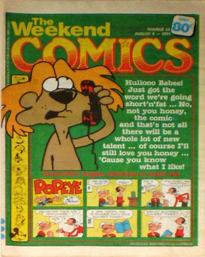 The Weekend Comics (Quo, 1990 series) #36 8 August 1991