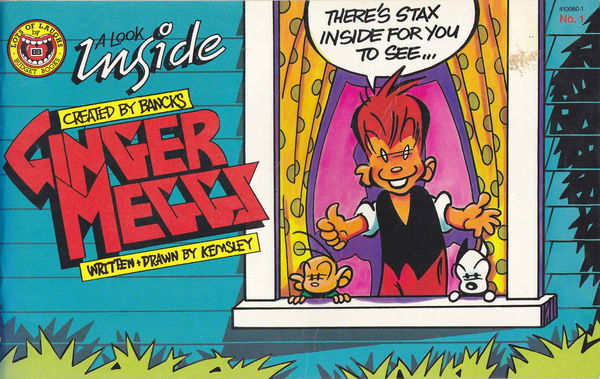 A Look Inside Ginger Meggs (Budget Books, 1987 series) #1 [410080-1] (1987) 1987