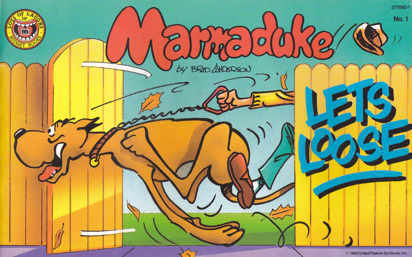 Marmaduke (Budget Books, 1987 series) #1 [377080-1] (1987) — Marmaduke Lets Loose ([1987?])