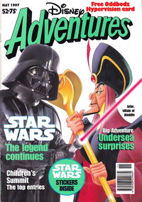 Disney Adventures (Pacific Publications, 1995 series)  v3#7 (May 1997)