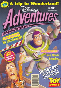 Disney Adventures (Pacific Publications, 1995 series)  v3#2 (December 1996)