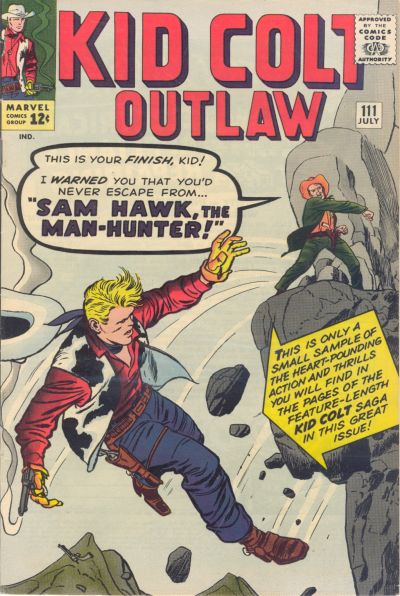 Kid Colt Outlaw (Marvel, 1949 series) #111 (July 1963)