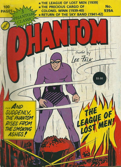 The Phantom (Frew, 1983 series) #939A (September 1989)