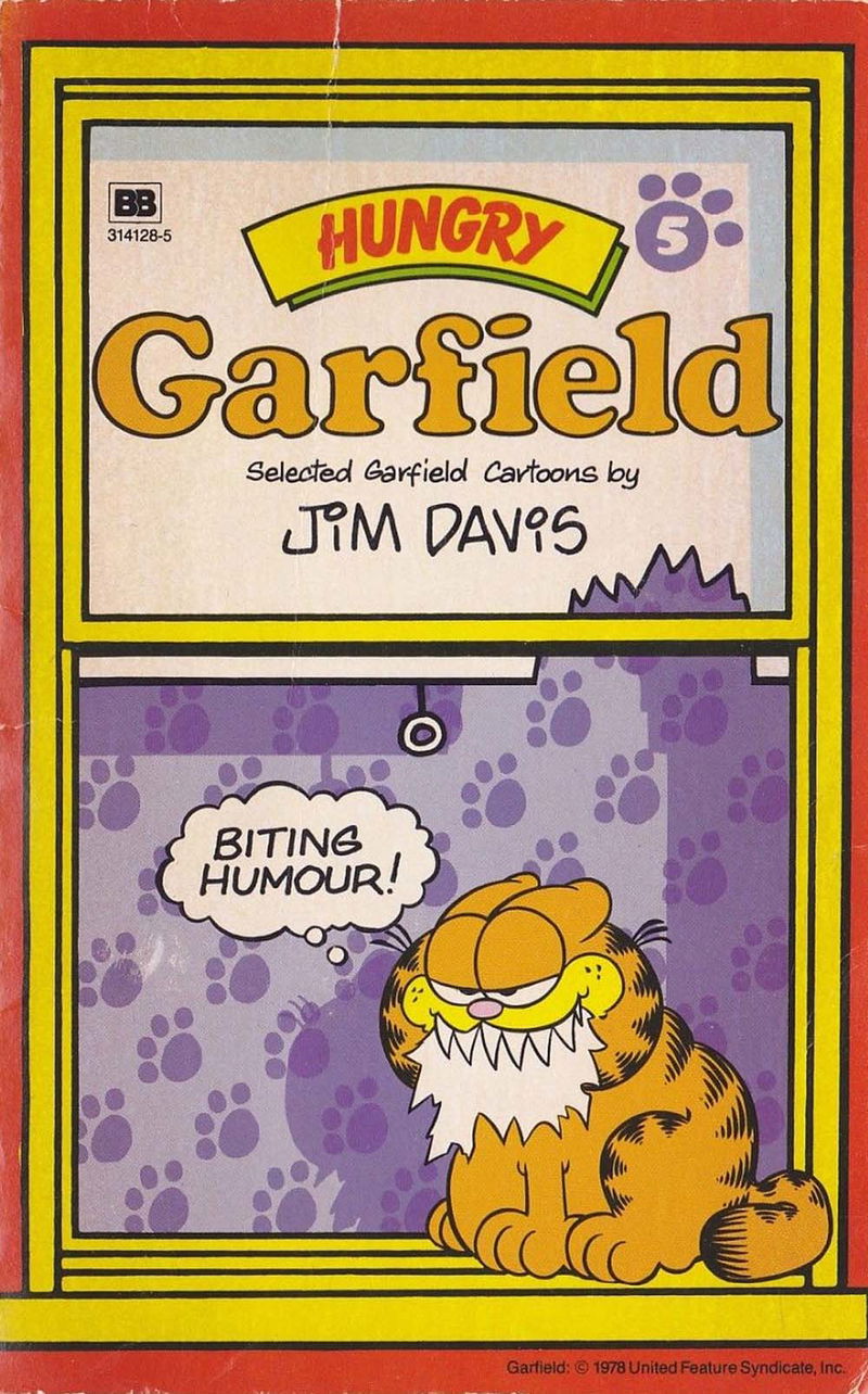 Garfield (Budget Books, 1985? series) #5 [314128-5] (May 1986) — Hungry Garfield ([May 1986?])