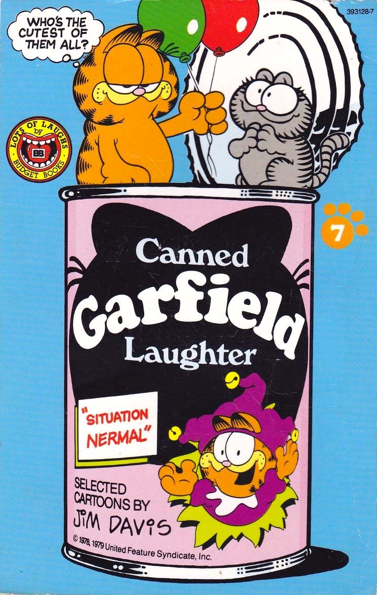 Garfield (Budget Books, 1985? series) #7 — Canned Laughter: Situation Nermal ([1987?])