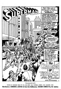 Superman Supacomic (Colour Comics, 1959 series) #167 — The Challenge of Terra-Man (page 1)