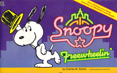 Snoopy (Budget Books, 1985 series) #214080-1 — Freewheelin' 1985