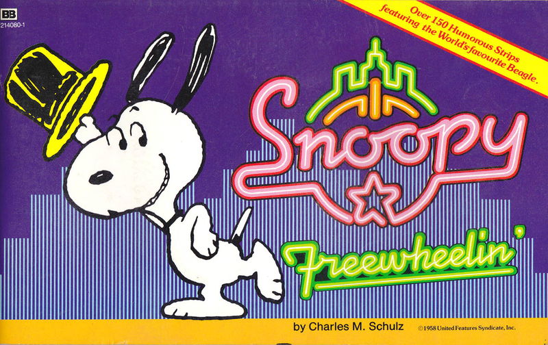 Snoopy (Budget Books, 1985 series) #214080-1 — Freewheelin' (1985)