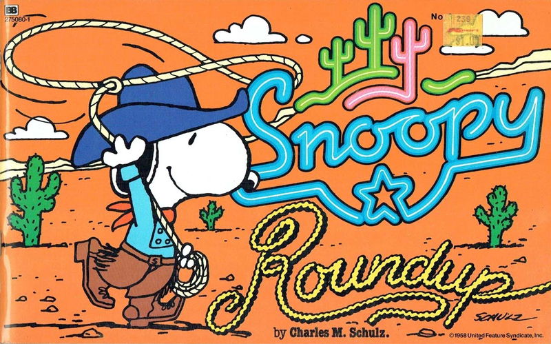 Snoopy (Budget Books, 1985 series) #3 — Snoopy Roundup ([1985?])