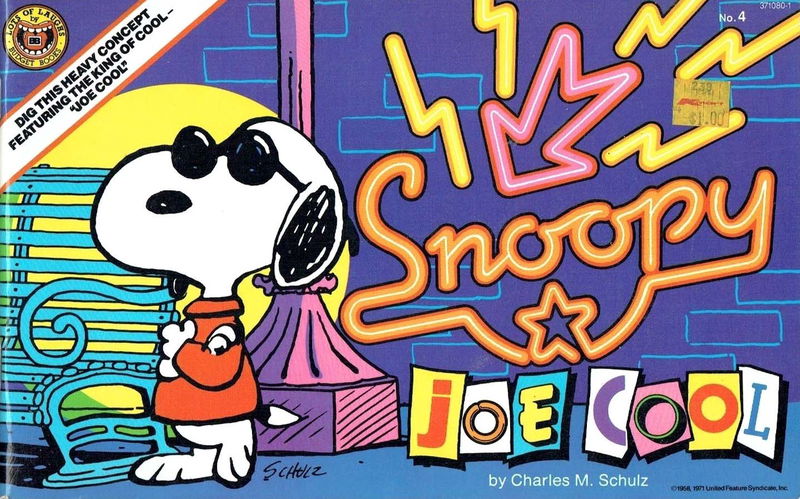 Snoopy (Budget Books, 1985 series) #4 [371080-1] (1985) — Joe Cool ([1985?])