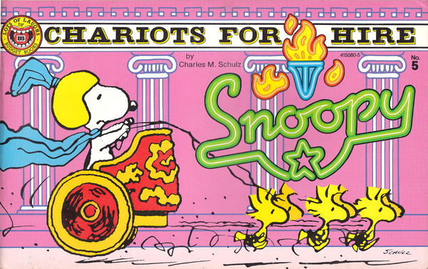 Snoopy (Budget Books, 1985 series) #5 [415080-5] (1987) (1987) —Chariots for Hire