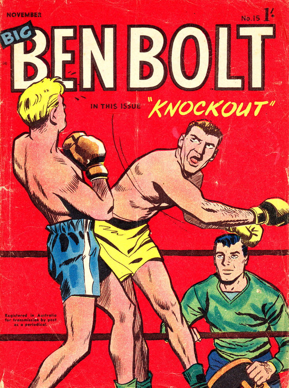 Big Ben Bolt (ANL, 1955 series) #15 (November 1957)