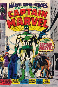 Marvel Super-Heroes Featuring: Captain Marvel  #1 ([January 1982])