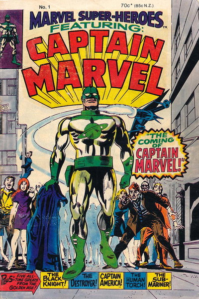 Marvel Super-Heroes Featuring: Captain Marvel  #1 ([January 1982])
