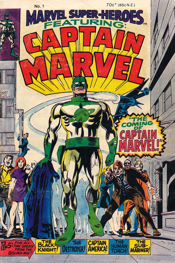 Marvel Super-Heroes Featuring: Captain Marvel (Yaffa/Page, 1982 series) #1 ([January 1982])