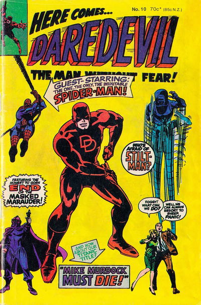 Daredevil The Man Without Fear (Yaffa/Page, 1977? series) #10 [January 1981?]