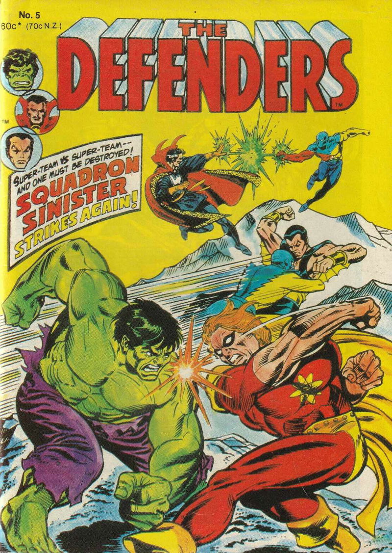 The Defenders (Yaffa/Page, 1977? series) #5 ([April 1981])