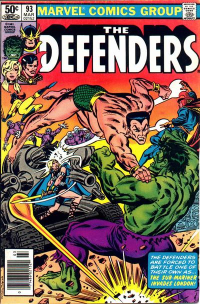 The Defenders  #93 (March 1981)